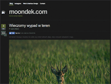 Tablet Screenshot of moondek.com